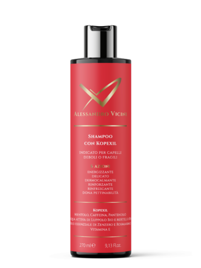 Shampoo con Kopexil