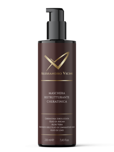 Maschera ristrutturante cheratinica